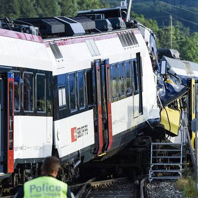 Zugunglück in der Schweiz