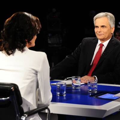 Werner Faymann vs. Eva Glawischnig
