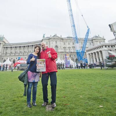 Die Bilder zum Rekord-Sprung