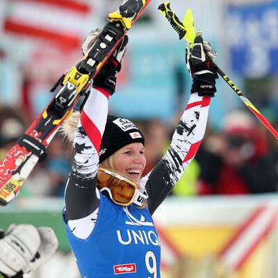 Marlies Schild jubelt über Rekord