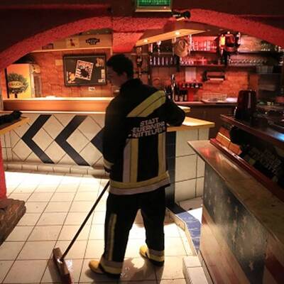 Gewittersturm mit Hagel