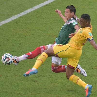 Die besten Bilder zu Kamerun vs. Mexiko