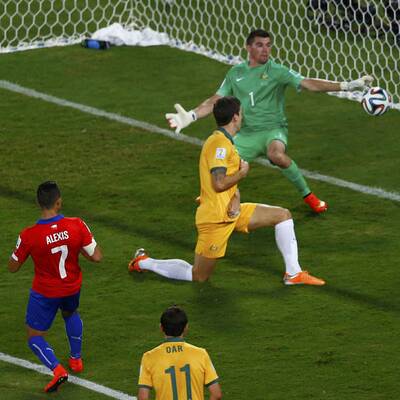 Die Bilder zu Chile vs. Australien