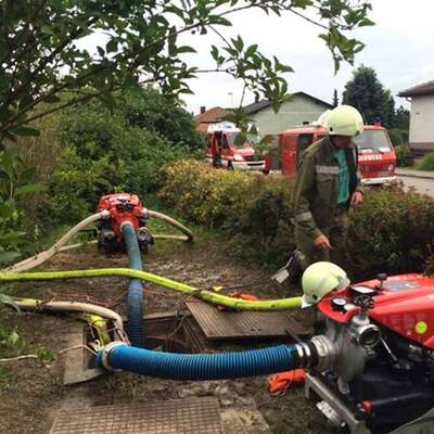 Unwetter im Weinviertel