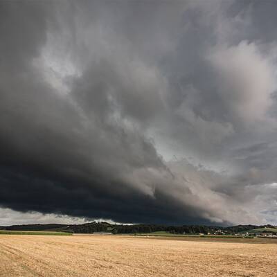 Farbspiele am Himmel