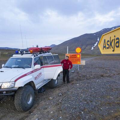 So sieht es rund um den Vulkan aus