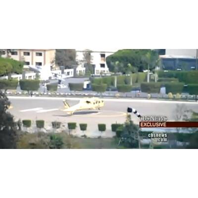 So floh Hosni Mubarak