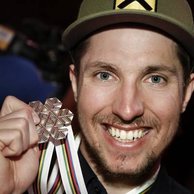 So feierte Hirscher seine Silbermedaille