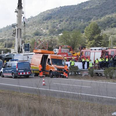 Bus-Unglück in Spanien