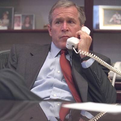 So erlebte Bush 9/11