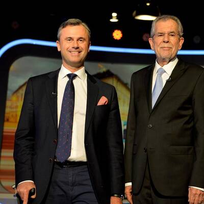 Die Fotos des TV-Duells