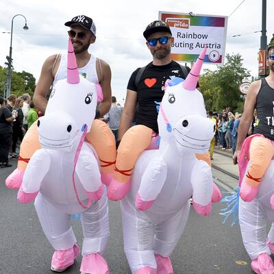 Regenbogenparade: Die besten Bilder