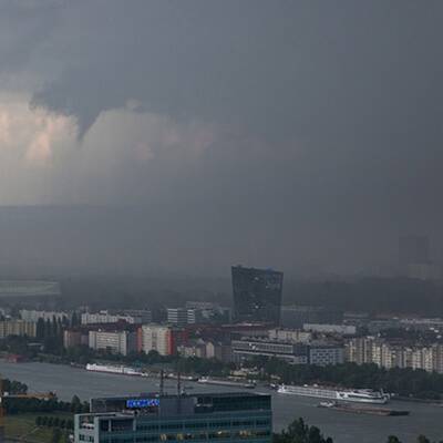 Unwetter in Wien