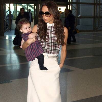 Victoria Beckham und Harper 