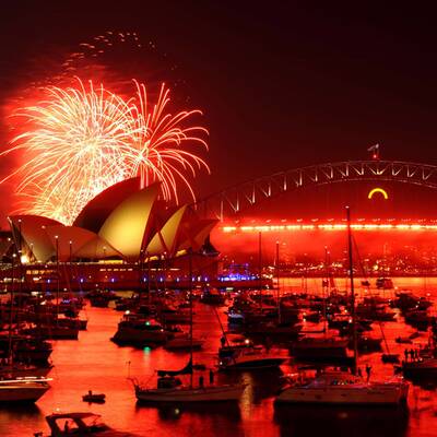 Sidney Opera House & Harbour Bridge 