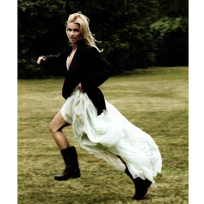 Michelle Hunziker für Vanity Fair 