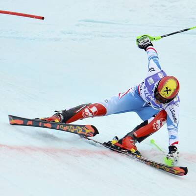 Marcel Hirscher jubelt über Gold