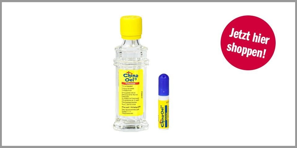 Shopping Channel Gadgets Erkältungen China-Öl 25 ml mit Inhalator