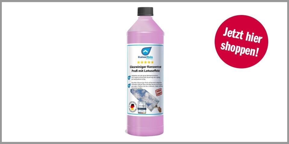 Shopping CH Fenster putzen  KaiserRein Glasreiniger Konzentrat