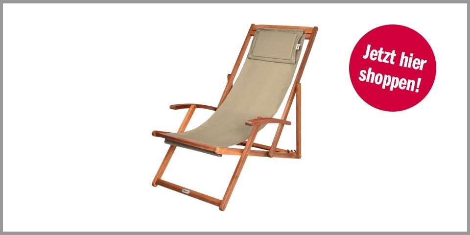 Shopping CH Balkon Gadgets  Casaria Sonnenliege aus Holz