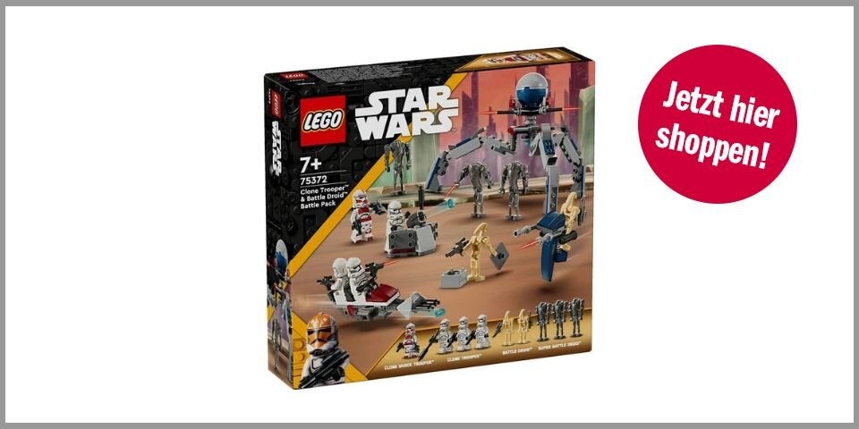 Shopping CH Lego Star Wars Clone Trooper & Battle Droid Pack