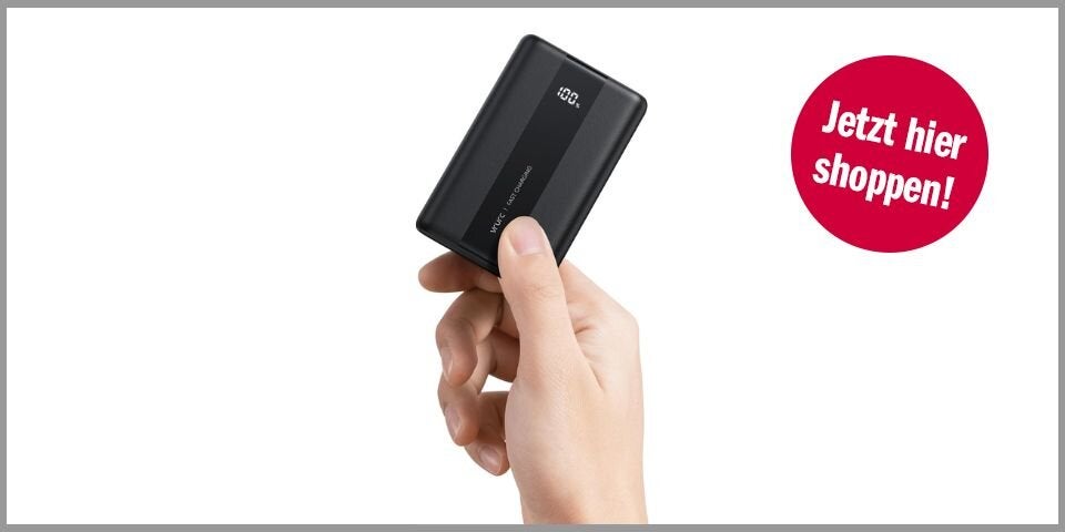 VRURC Power Bank 20000mAh – für 19,99 statt 29,99 Euro bei Amazon*
