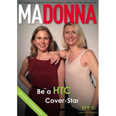 Cover-Model by HTC & MADONNA 