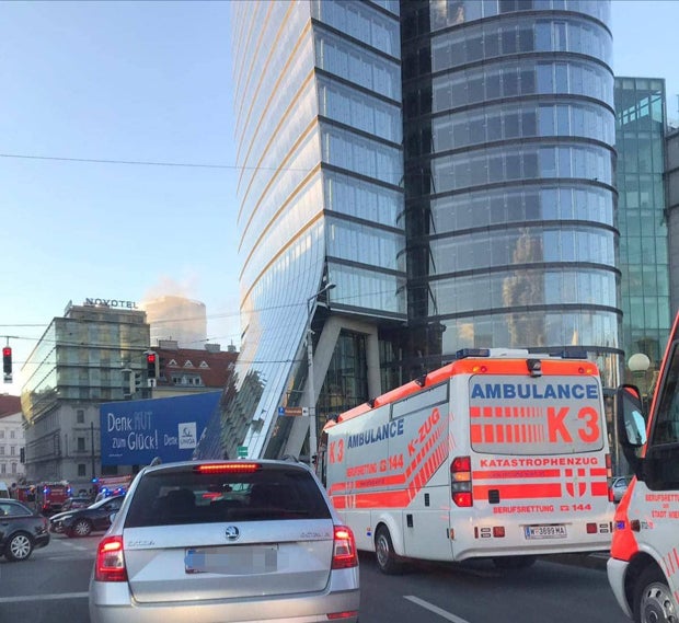 Brand in Hotel in Wien: Gebäude evakuiert
