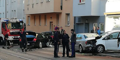 Massen-Karambolage mitten in Wien