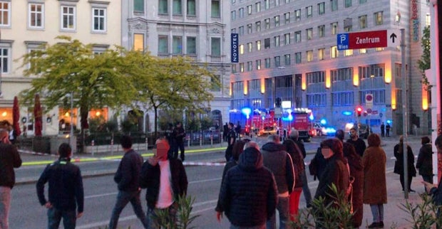 Brand in Hotel in Wien: Gebäude evakuiert