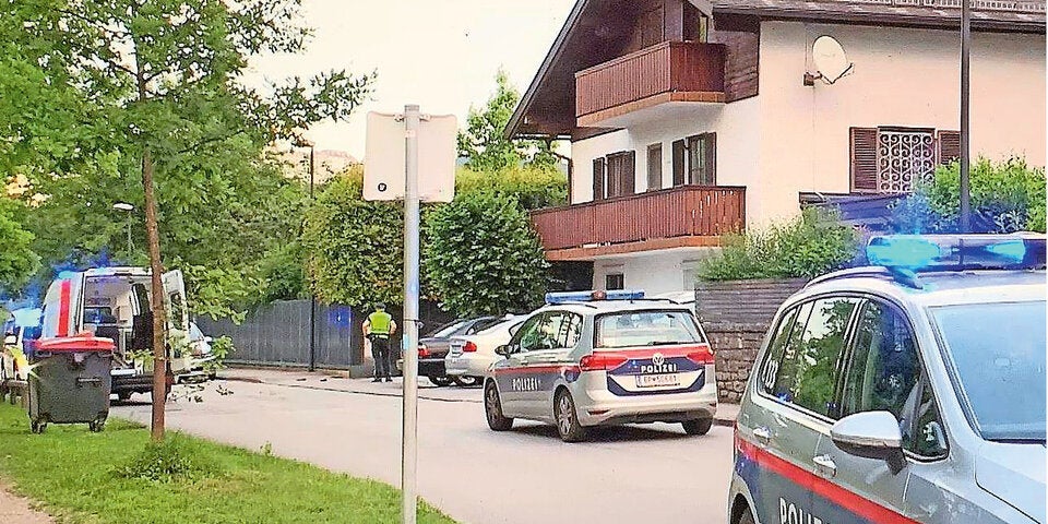 Schüsse in Villenviertel Salzburg Polizist angeschossen