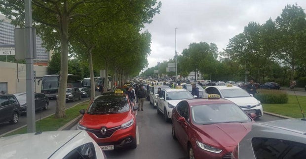 1.000 Taxler legten ganz Wien lahm