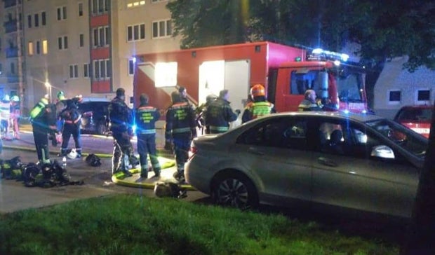 Wieder Wohnhaus-Brand in Simmering: Fünf Verletzte, 100 evakuiert