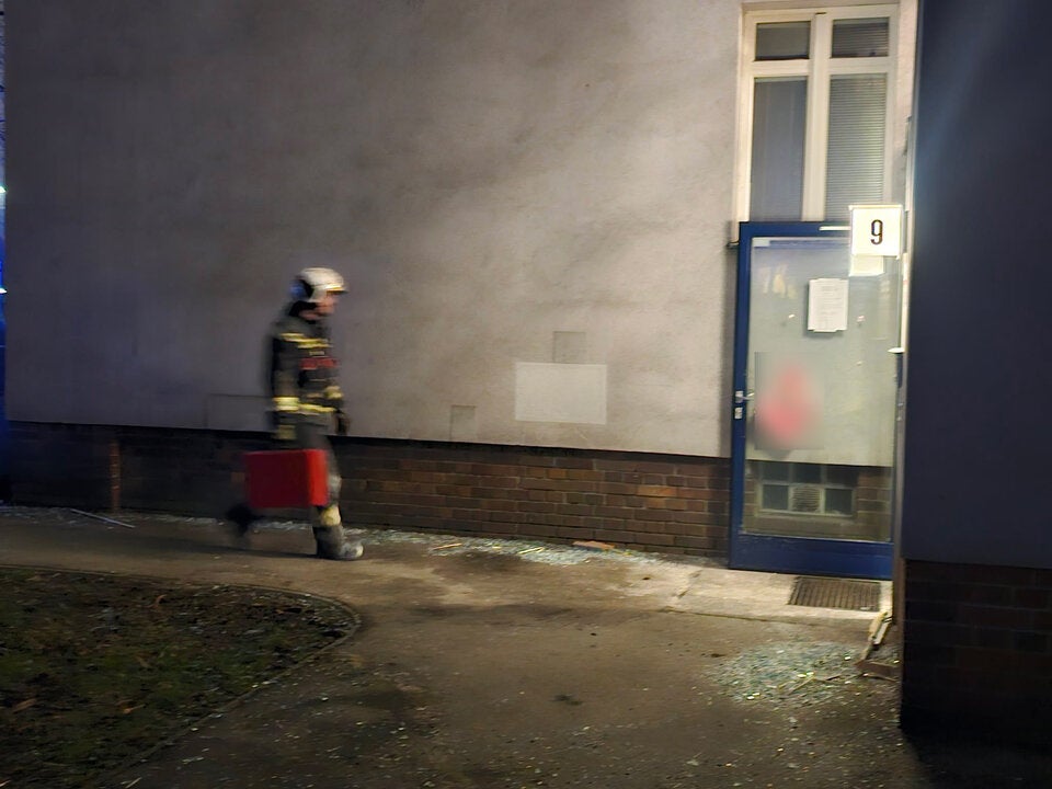 Explosion in Gemeindebau