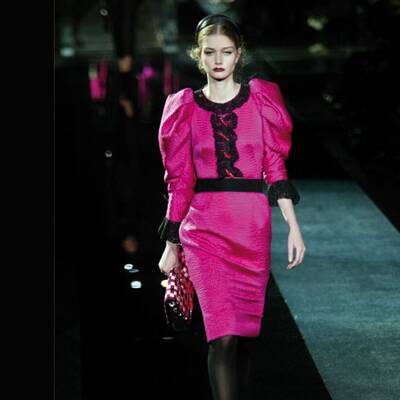 Herbst/Wintermode in Fuchsia