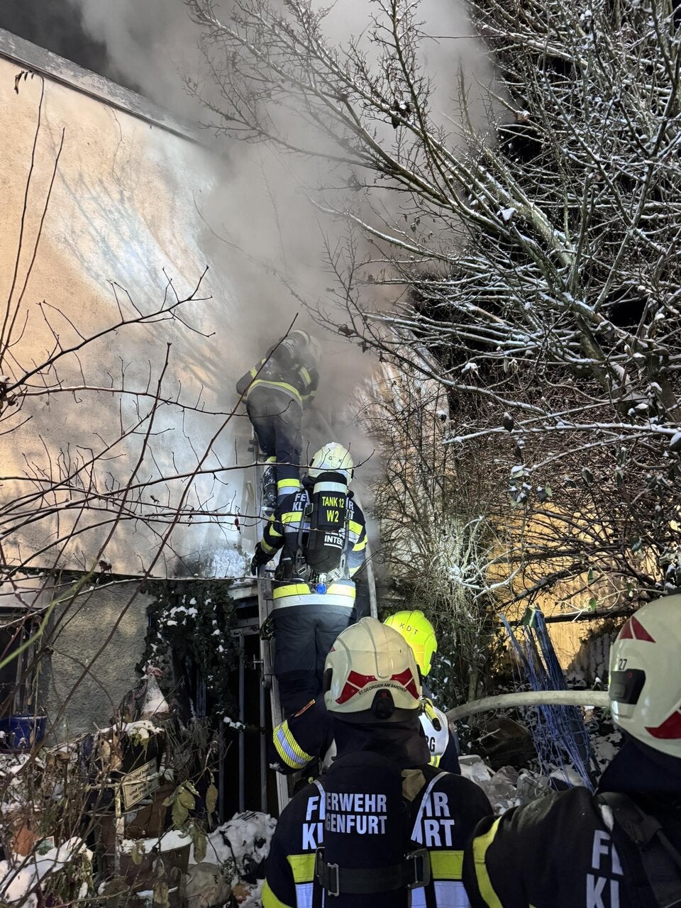 Wohnhausbrand in Klagenfurt forderte Todesopfer