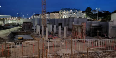 Fliegerbombe Hauptbahnhof Wien