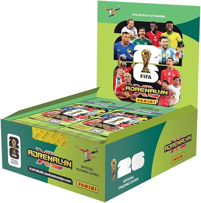Panini FIFA World Cup 2026™ Adrenalyn XL™ Trading Cards (Fatpack Box)