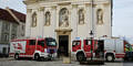 Feuer in Kirche in Bruck an der Leitha