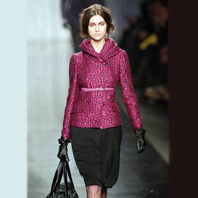 Herbst/Wintermode in Fuchsia