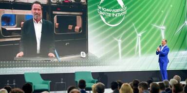 Schwarzengger fordert ''Ende der Sucht nach fossiler Energie''