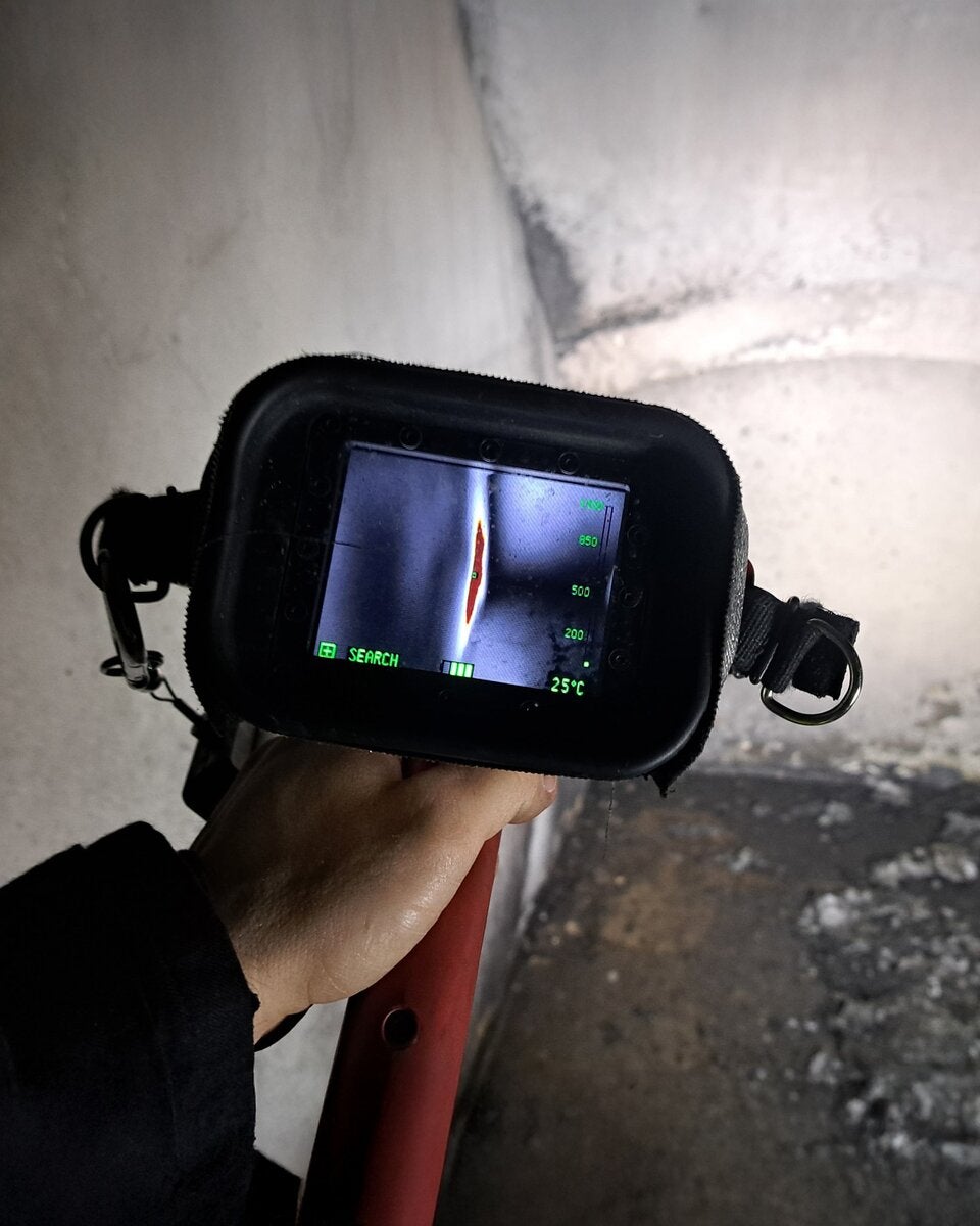 Feuer in Kirche in Bruck an der Leitha