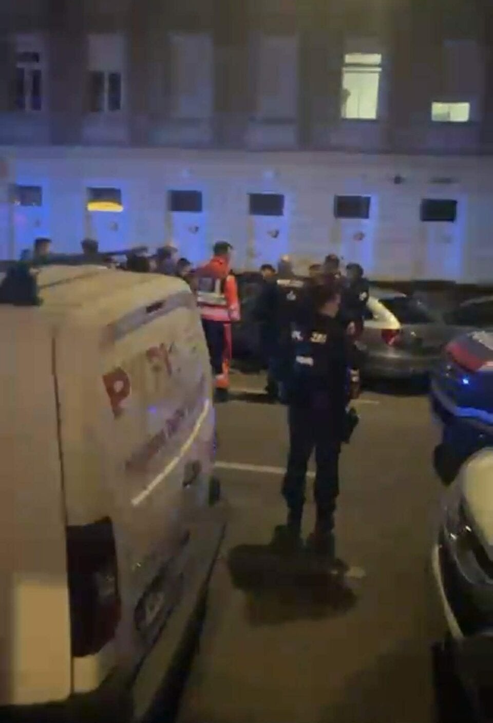 Einsatz Columbusgasse Streit zwischen Autolenkern