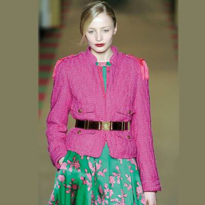 Herbst/Wintermode in Fuchsia