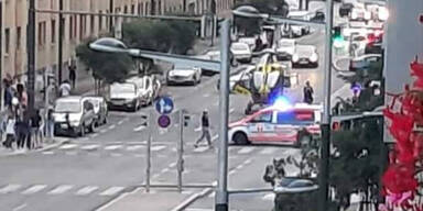 Spektakul&auml;rer Hubschrauber-Einsatz in Wien