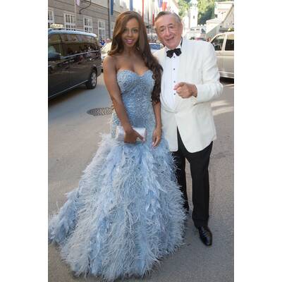 Richard Lugner führt Kolibri zu den Festspielen aus