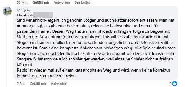 Verrückte Bundesliga: Rapid auf Platz 2 - Fans fordern Stöger-Aus