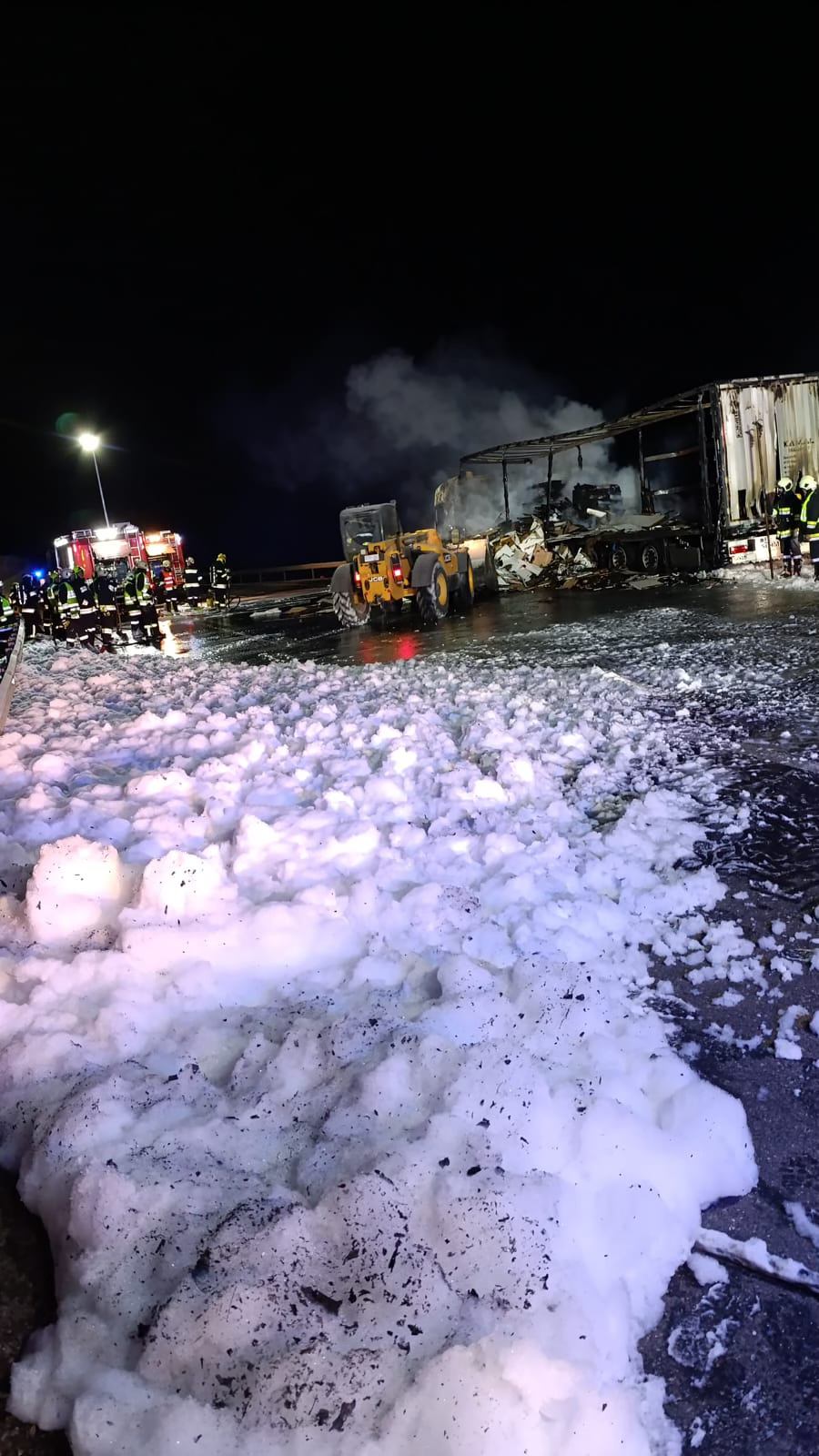 Drasenhofen LKW Brand