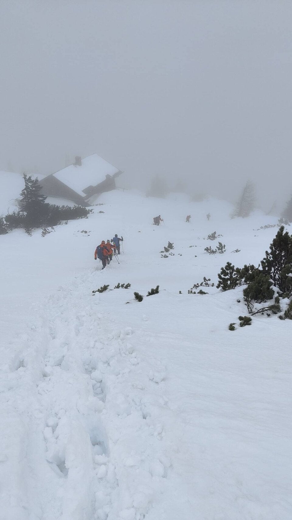 Untersberg April Schnee