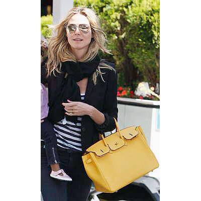 Stars lieben gelbe Bags